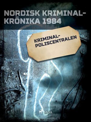 cover image of Kriminalpoliscentralen
